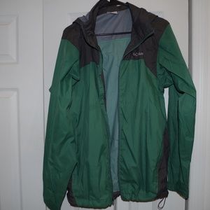 Columbia Mens Rain Jacket (Medium)